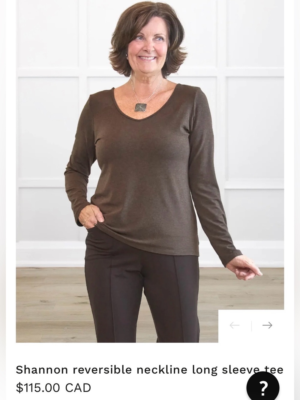 New Miik Shannon Top Size Medium Petite